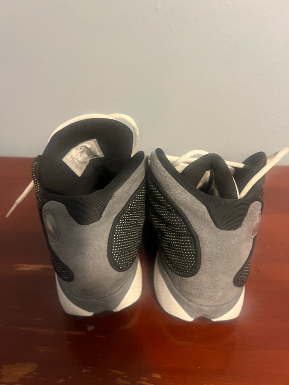 Jordan Men's Black and White Athletic Shoes Air Jordan 3 - Picture 3 of 7